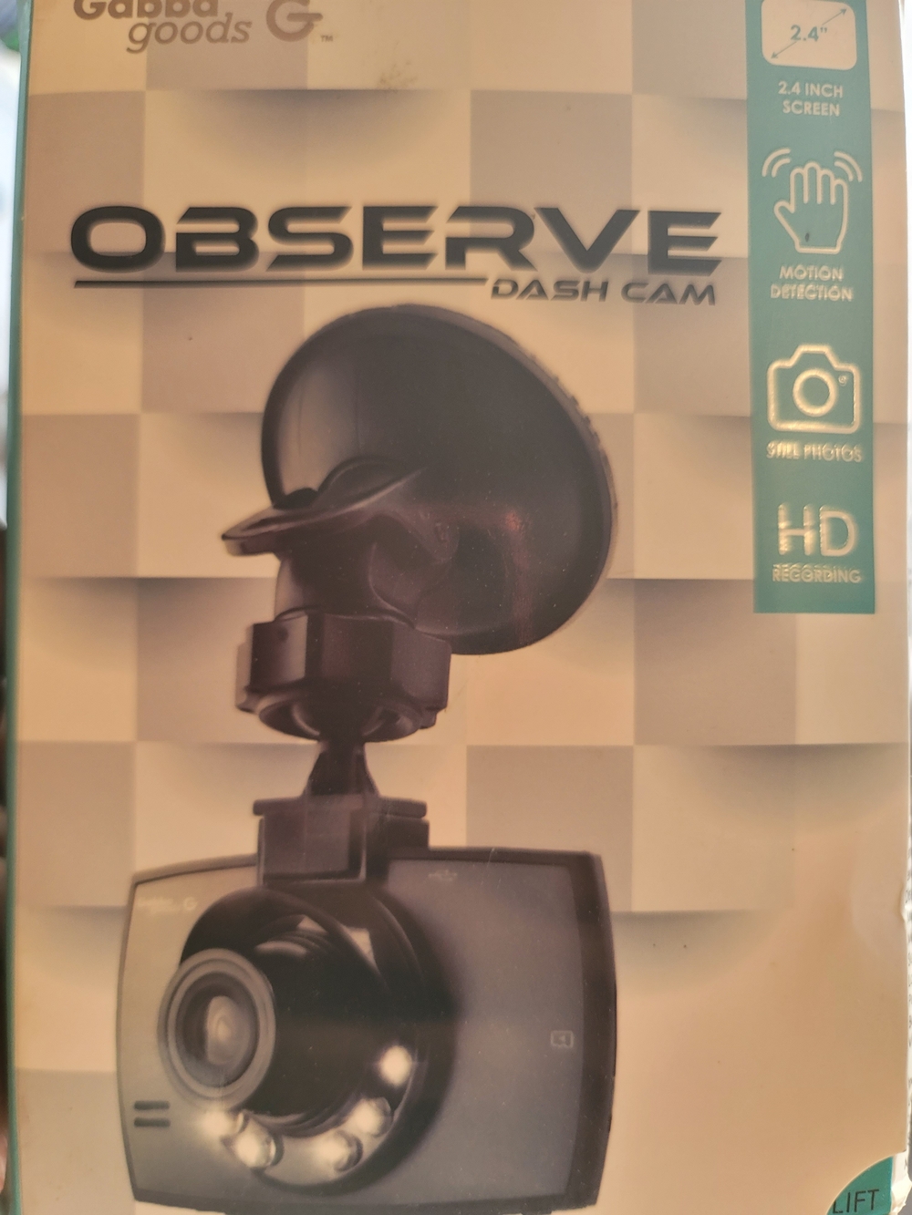 Observe Dash Cam - Black